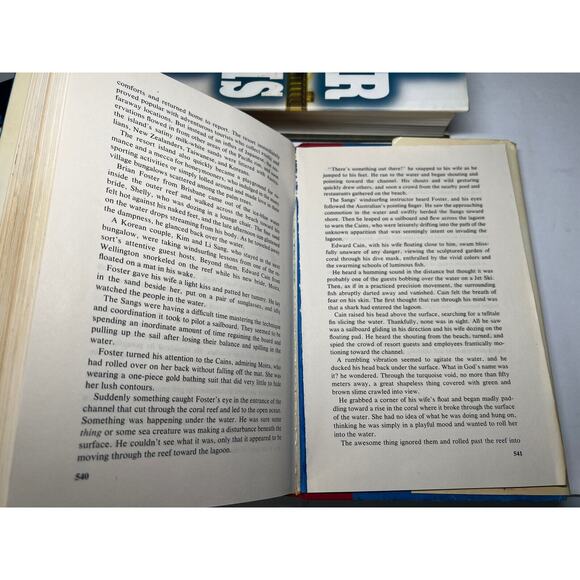 Lot of 4 CLIVE CUSSLER Hardcover Books from the #1 NY Times Author 3 Used 1 New - Picture 7 of 8